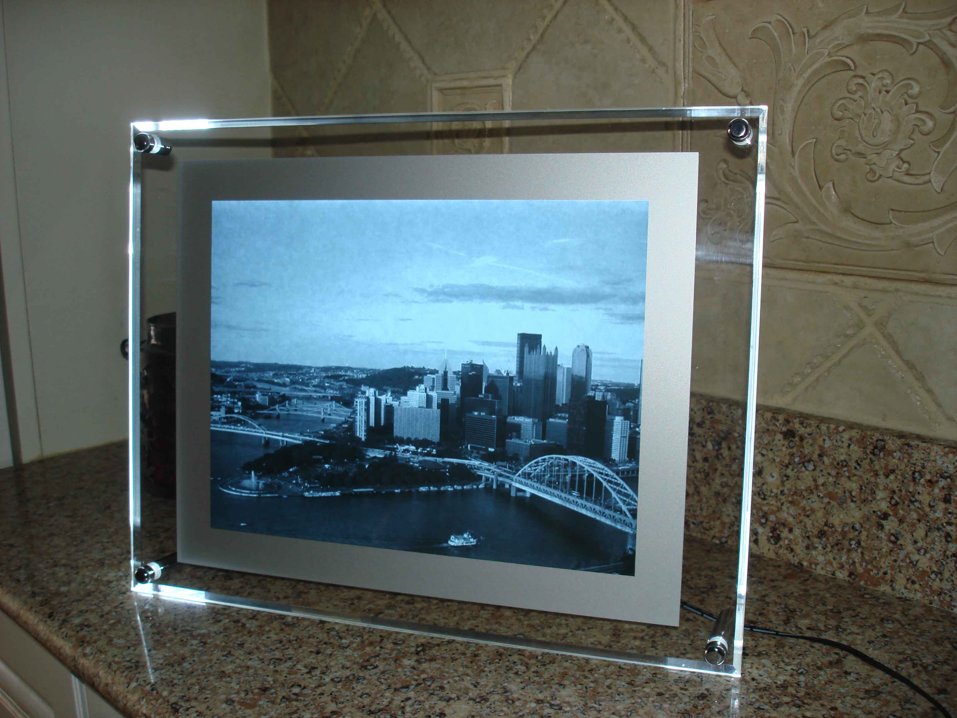 framed x-ray picture